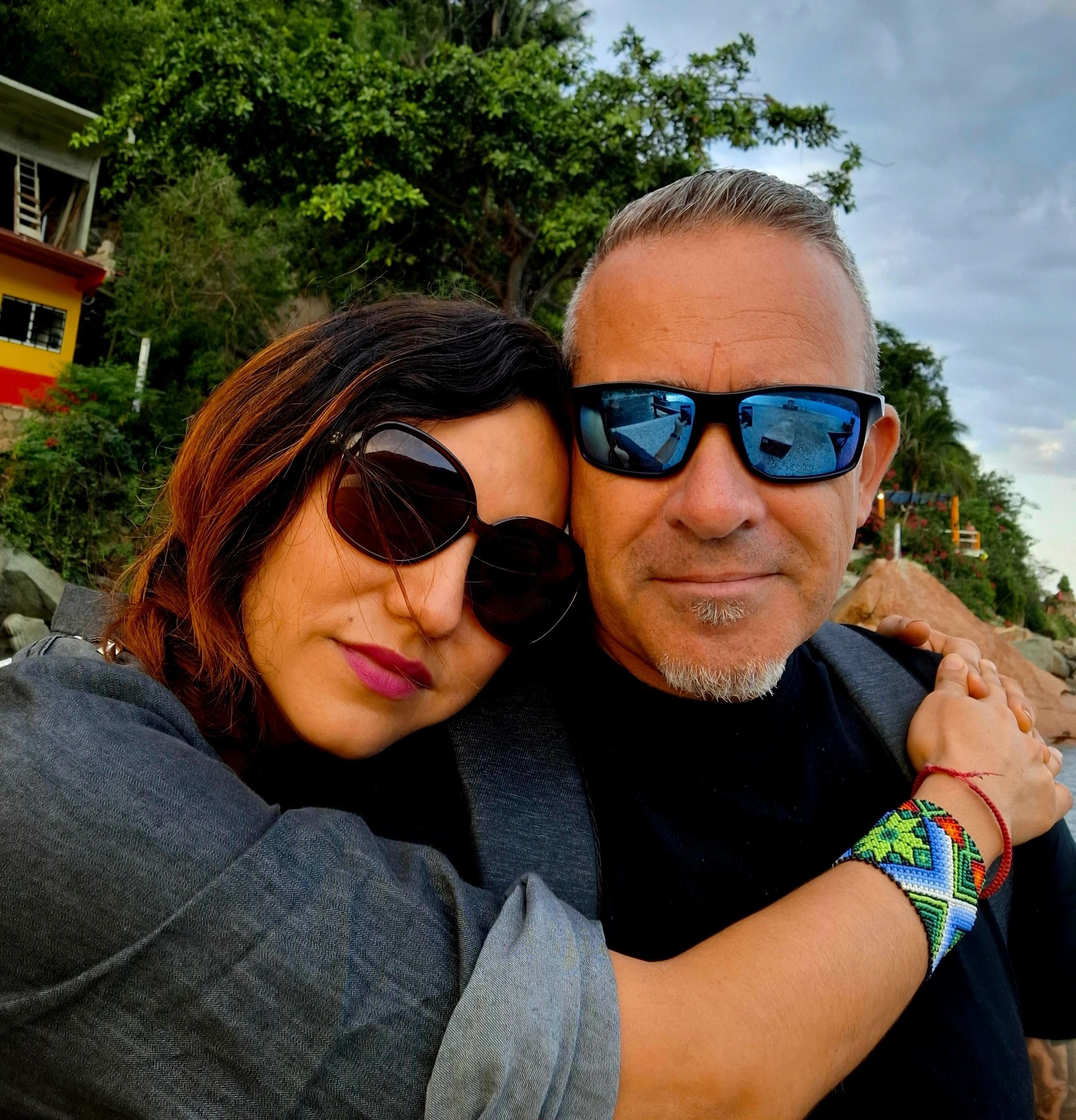 Fabi and Shane, hosts of Cafe Bahia
